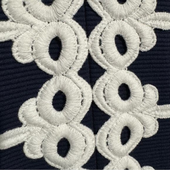 NWT Lilly Pulitzer navy Calista dress xs - Picture 3 of 8